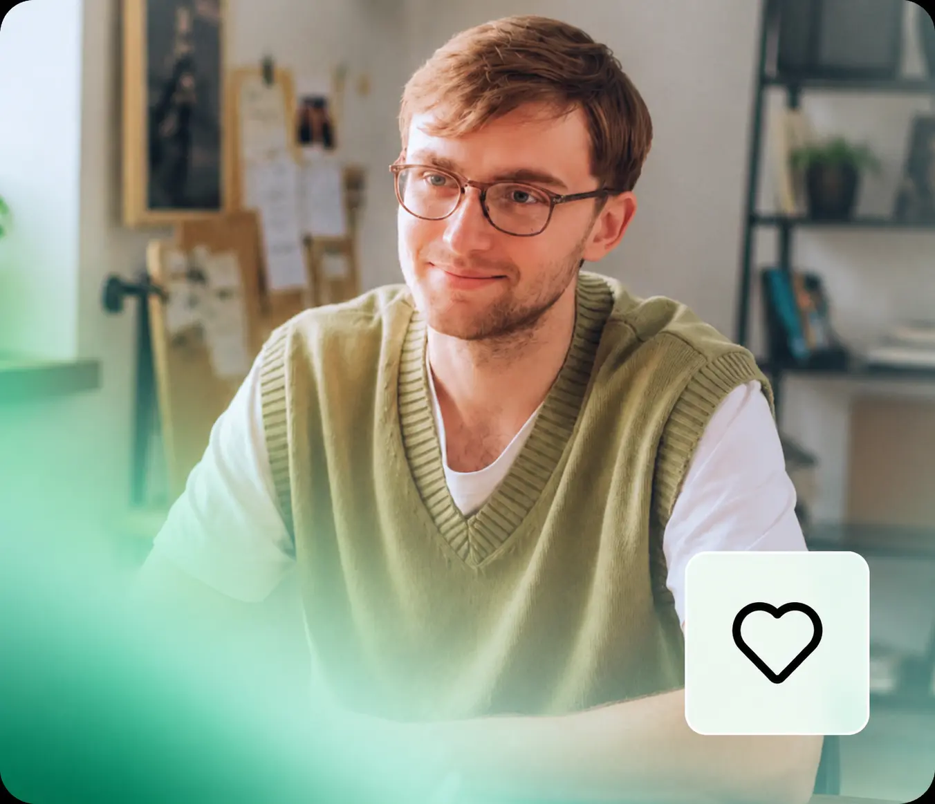 Support team member continuing a meaningful customer conversation