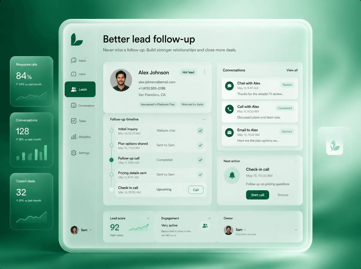 Better lead follow-up for AI-Vertrieb & Lead-Nachverfolgung
